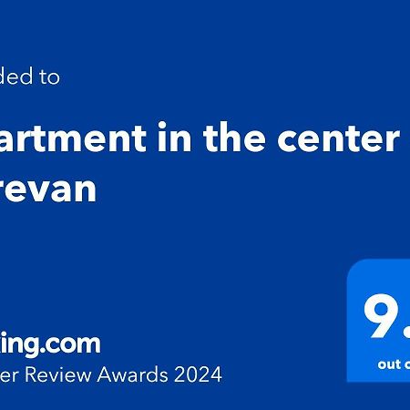 Apartment In The Center Of Jerevan Exteriör bild